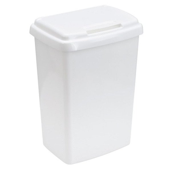 Stein HGS HGS afvalcontainer -Top-Fix-, 50 liter van kunststof, met scharnierend deksel, VE 5 stuks, 16939