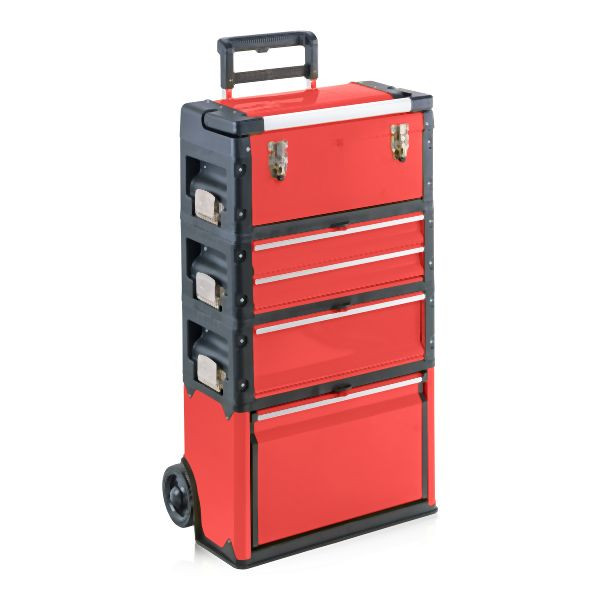 Metra Werkzeugtrolley, 4-fach 1k.1.2.1 Comfort rot, 10729