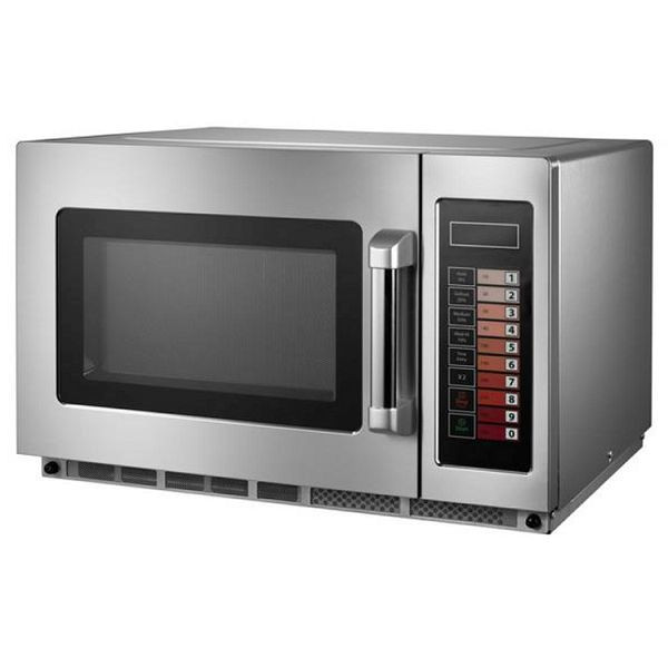 Gastro-Inox magnetron, 1800 watt magnetronvermogen, digitaal met tiptoetsen, 101.306