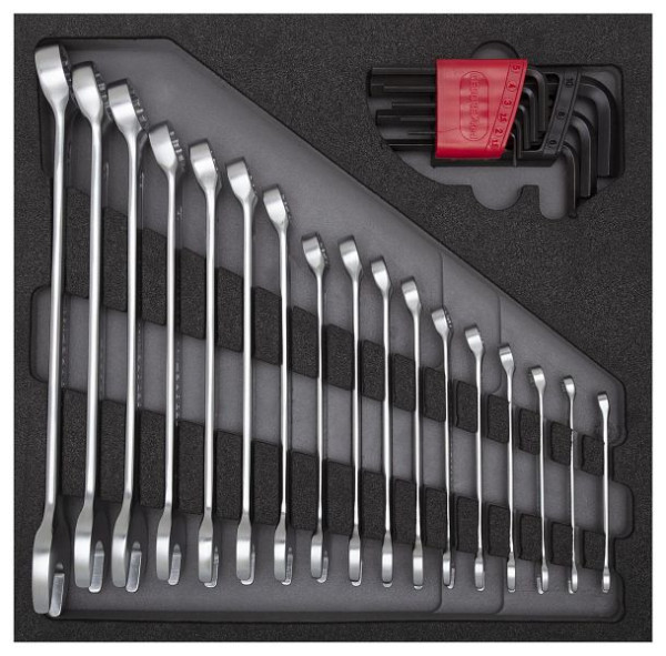 GEDORE rode steek- en haakschroevendraaierset 4/6 CT-module 26-delig, 3301699