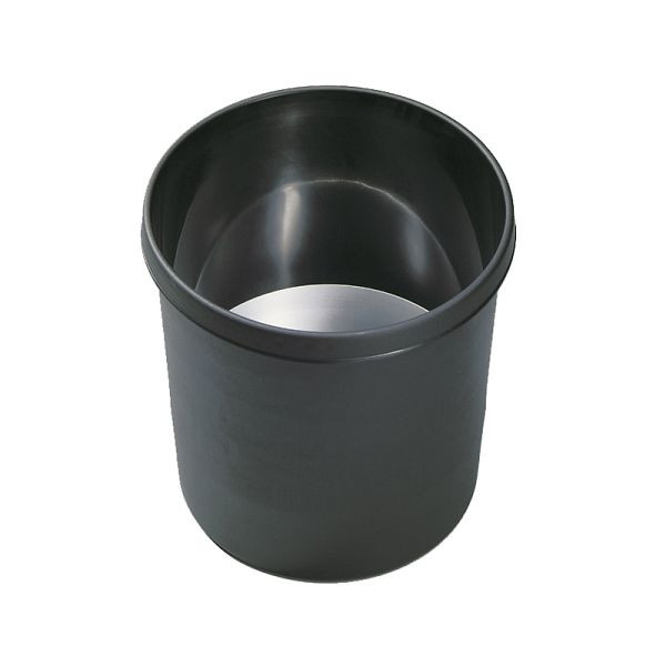 Lüllmann veiligheidsprullenbak, 18 L 310 x 295 mm, zwart, 606180