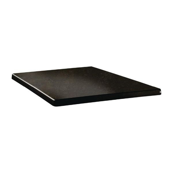 Topalit Classic Line vierkant tafelblad Cyprus metaal 70cm, DR939