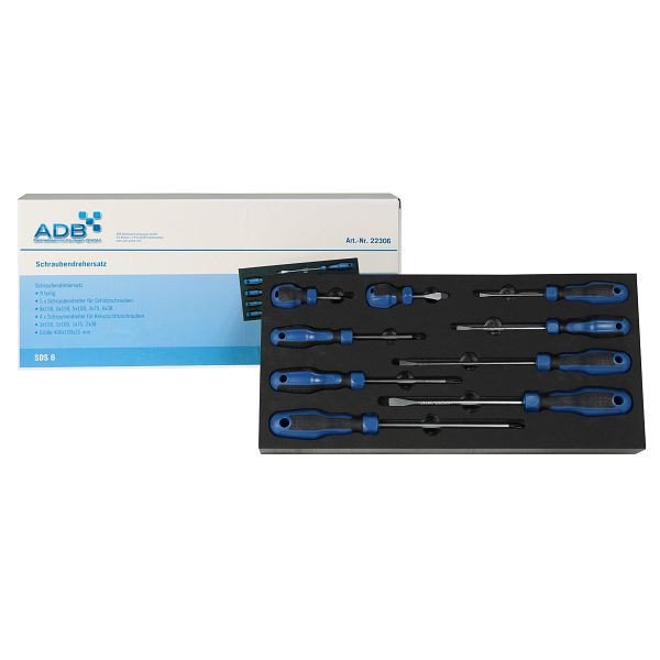 ADB schroevendraaierset, 9-delig, 22306