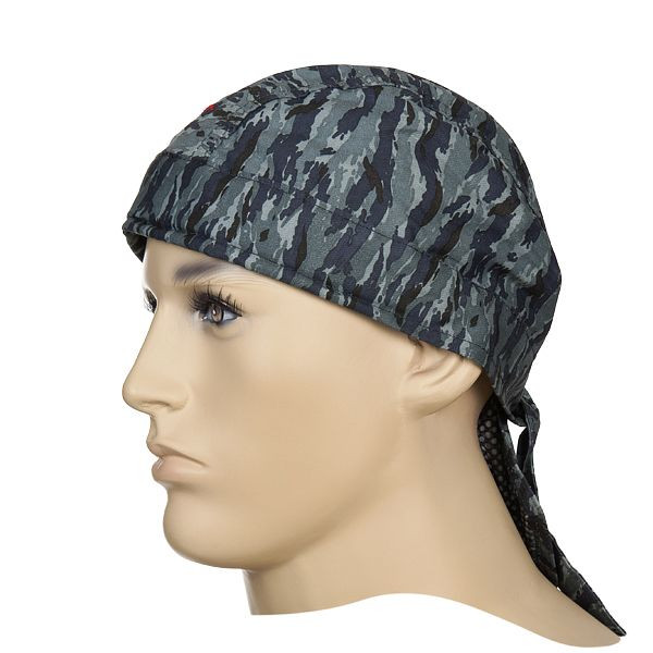 ELMAG warmtehoofdbescherming bandana 'WILD' WELDAS 23-3602, gemaakt van katoen, hoofddiameter 46-68 cm, 59175
