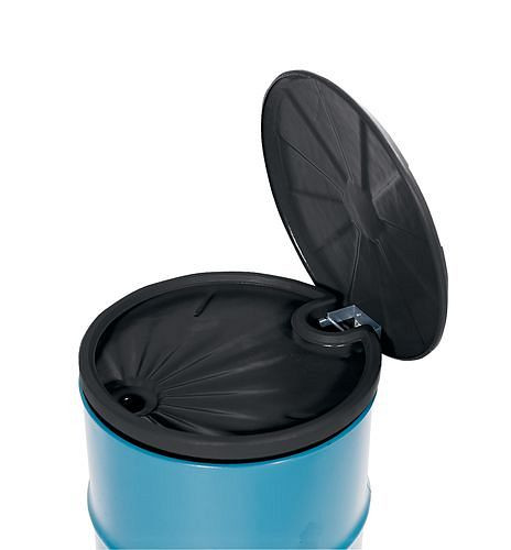 DENIOS trechter van polyethyleen (PE), rond, 5 liter inhoud, met adapter en deksel, geleidend, 186-548