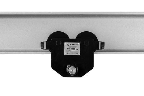 PLANETA steekwagen PTS 5, draagvermogen 5000 kg, flensbreedte 90 - 220 mm, 306805
