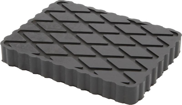 KS Tools rubberen pad 01 voor hefplatforms, 160 x 120 x 20 mm, 160.0476