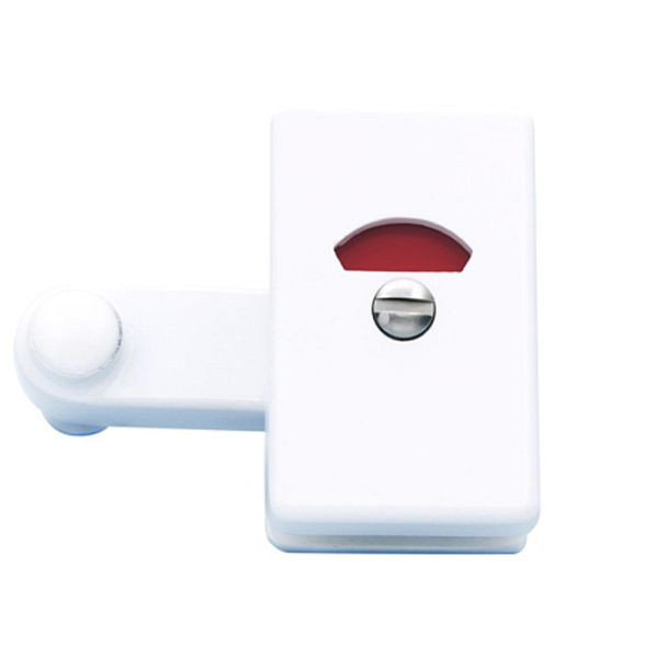 KEMMLIT cabinedeurvergrendelingshendel wit, 30mm, 108mm, 252.875