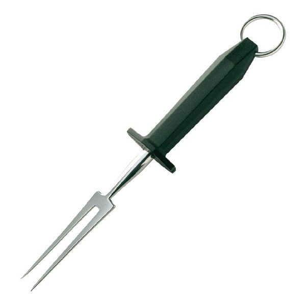 Hygiplas vleesvork 15cm zwart, C423