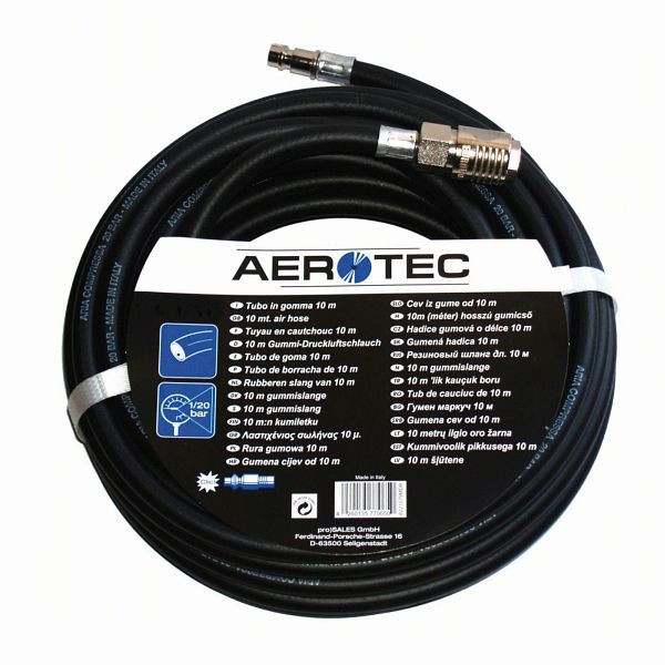 AEROTEC persluchtslang KFZ PRO 10 meter x 13 mm binnendiameter, 2005745