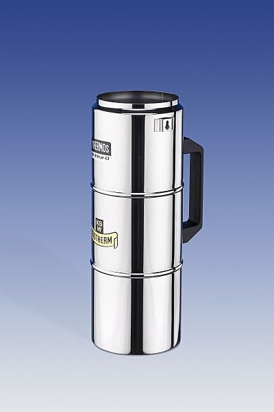 KGW Isotherm Dewargefäß aus Edelstahl mit Griff Typ GSS 6000, 6000 ml, 2305