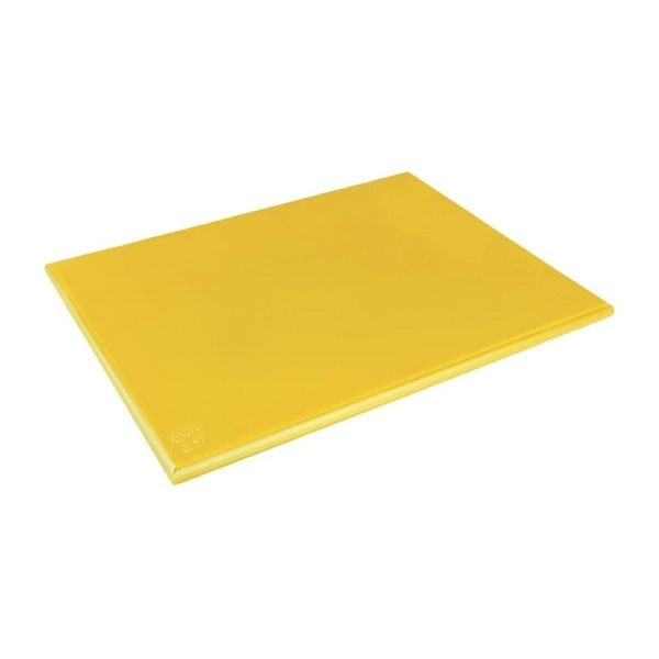 Hygiplas extra grote snijplank met hoge dichtheid geel, J045