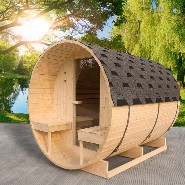 HOME DELUXE buitenbarrelsauna LAHTI DELUXE - L, 48670