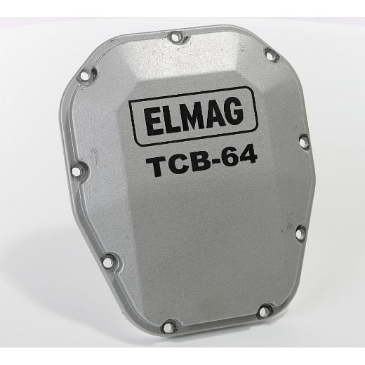 ELMAG frontkap gegoten aluminium, bij 'versnellingsbak' voor stamper TCB64, 9602008
