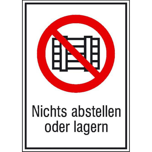 Stein HGS HGS combinatiebord, niets parkeren of opbergen, 262 x 371mm/ aluminium, reliëf, 11.1150