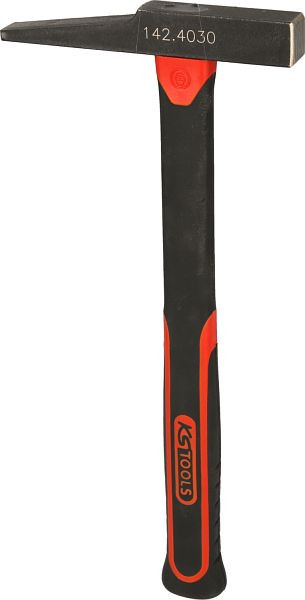 KS Tools elektricienshamer, Franse vorm, glasvezel handvat, 200 g, 142.4030