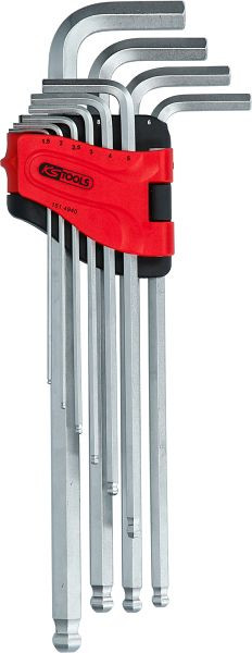 KS Tools kogelkop-inbussleutelset, XL, 10-delig, 151.4940