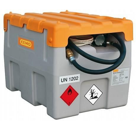 Cemo dieseltank mobiel Easy 200 l met elektrische pomp 12 V, 25 l/min, 10735