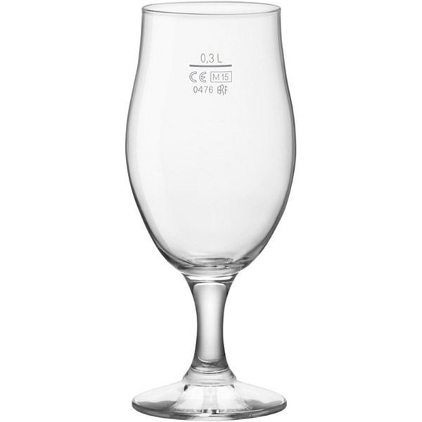Bormioli Rocco biertulp met ijkmerk op 0,3 liter, VE: 6 stuks, GL7322390