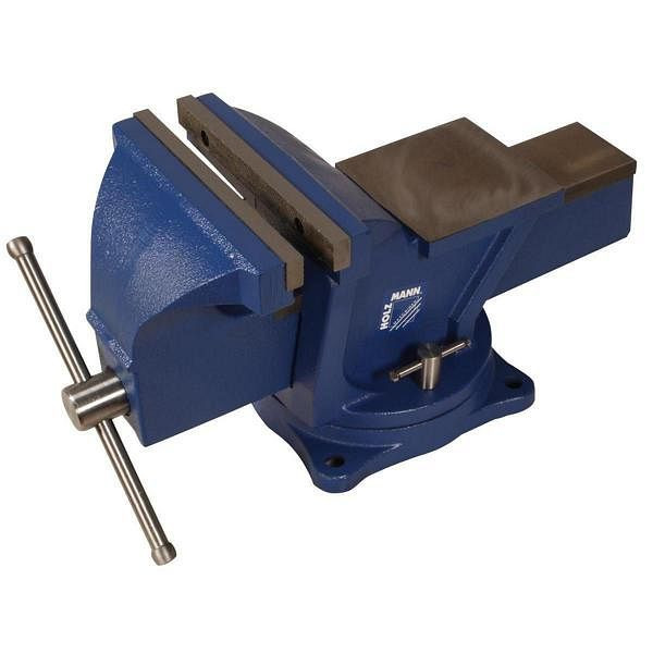 Holzmann werkbankbankschroef inclusief draaiplaat, bekbreedte: 200 mm, WBS200N