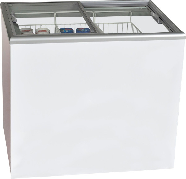Saro commerciële vriezer met glazen schuifdeksel model NOVA 35, 481-1030