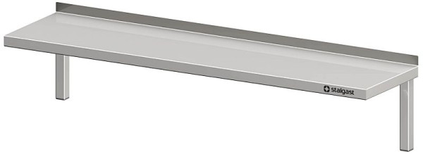 Stalgast Wandbord mit Winkelkonsolen, 600x300x250 mm, verschweißt, VWB06304
