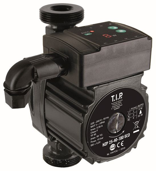 TIP verwarming circulatiepomp HZP 25-40-180 ECO, 31421