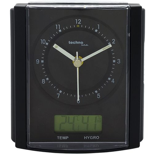 Technoline radiografische wekker zonder tikken, afmetingen: 105 x 108 x 53 mm, WT 770