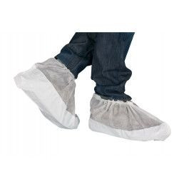 DS SafetyWear overschoen, hoog, 42x24cm, SBPP antislip, blauwe loopzool, VE: 300 stuks, H7101B