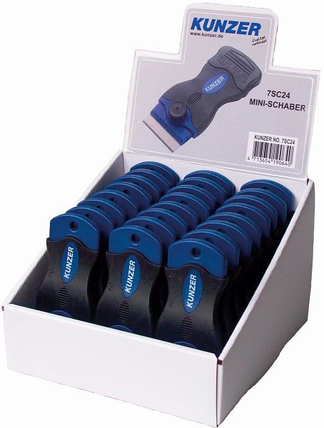 Kunzer minischraper (24 stuks in display), 7SC24