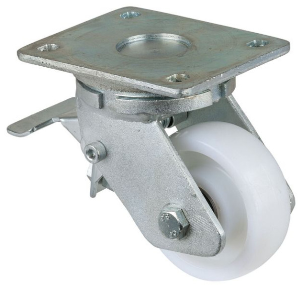BS Wielen Zwaarlastwiel met wiel/slot, breedte 37 mm, Ø100 mm, tot 400 kg, loopvlak/wiellichaam kunststof, kogellagers, RR120.B15.101