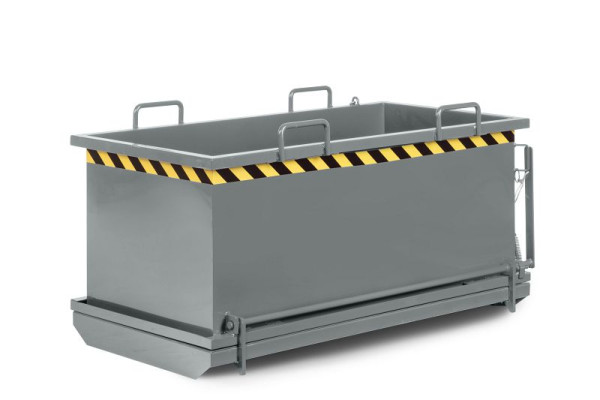 RR Industrietechnik klapbodemcontainer type RKB-100 RAL 7005, 100100154