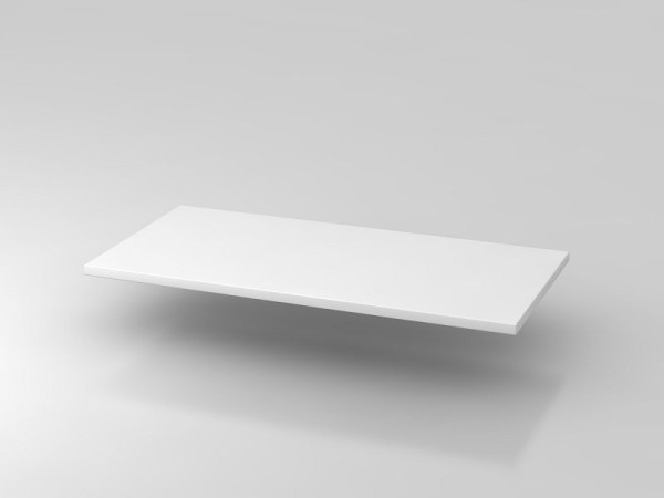 Hammerbacher plank 80cm 6/7 wand wit, 76,2x37,6x1,9 cm (BxDxH), V6008/W