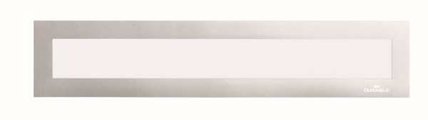 DURABLE DURAFRAME® Magnetic Top infolijst A3 staand/A4 liggend, zilver, 5 stuks, 498723