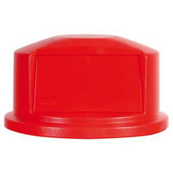 Stein HGS HGS koepelopzetstuk voor container -BRUTE- Rubbermaid 166,5 liter van PE, rood, 12475