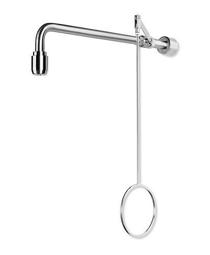 B-SAFETY lichaamsdouche, roestvrij staal, wandmontage, inbouw, BR 081095, DVGW, 305263