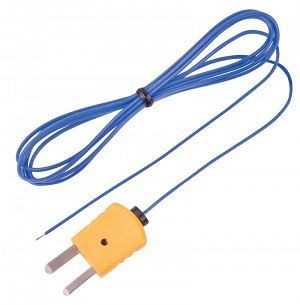 REED Perldraht Temperaturfühler, Typ K, -40 bis 482°F (-40 bis 250°C), TP-01