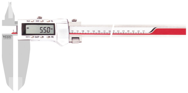 Vogel Germany elektronische digitale schuifmaat, 500 mm / 20 inch, 202066