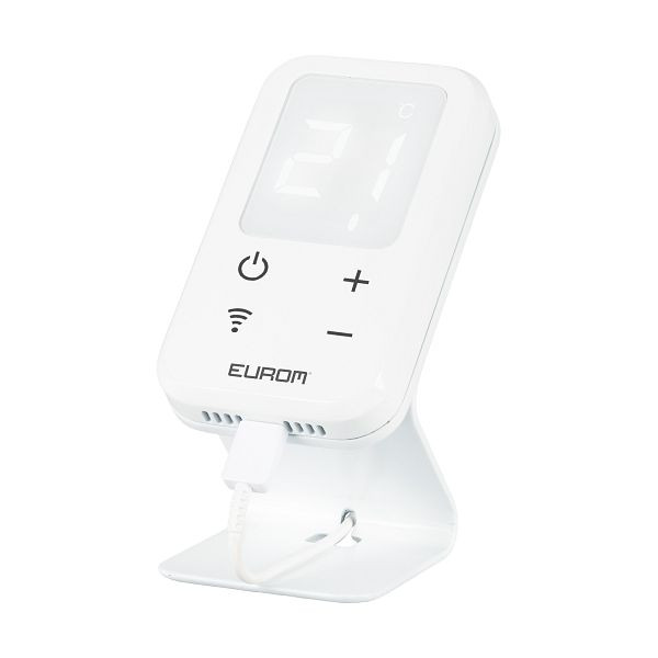 Eurom WiFi Thermostaat - USB C, topkwaliteit, intelligent, 365788