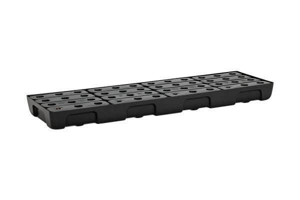 Cemo PE-plankenopvangbak 130 x 40 met rooster / 28 l, 11736