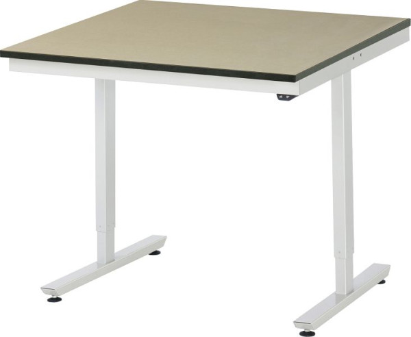 RAU werktafel serie adlatus 150 (elektrisch in hoogte verstelbaar), MDF werkblad, 1000x720-1120x1000 mm, 08-AT-100-100-F
