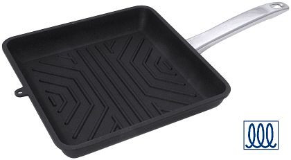Contacto koekenpan, vierkant 23 cm met titanium aluminium coating, 5574/230