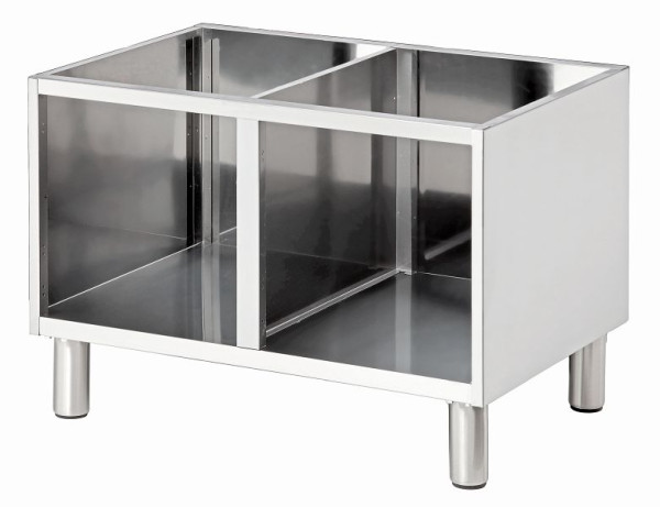 Bartscher onderbouw open, 650, B800, chroomnikkelstaal, 112022