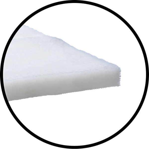 Kunzer dakfilter 1000mm x 1850mm x 22mm filter plafond EN779 M5 DIN 53438, 800MAG-FILTER2