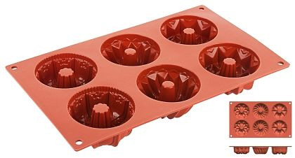Contacto bakmat ringcake 7 cm, 6652/075