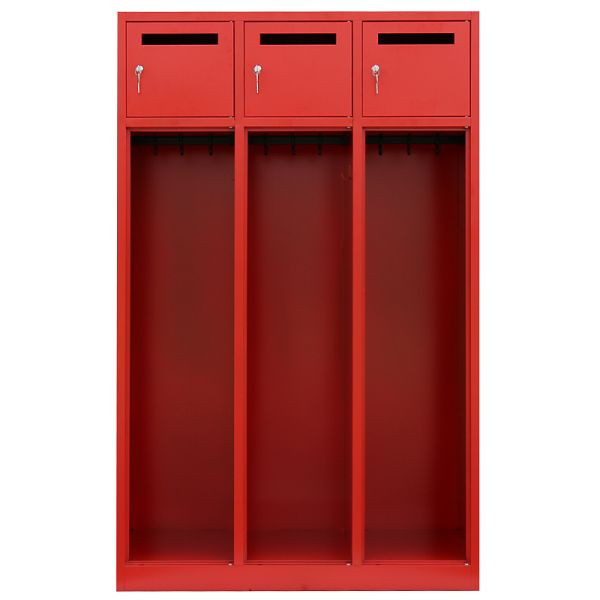 Lüllmann waardevolle spullendeur, vakbreedte 300 mm, vuurrood, 510885