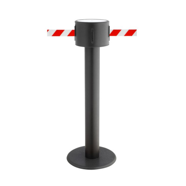 Stein HGS HGS personengeleidingssysteem -P-Line Titan-, rood/wit diagonaal (gearceerd), met riemeindstuk (standaard), 34176-1302