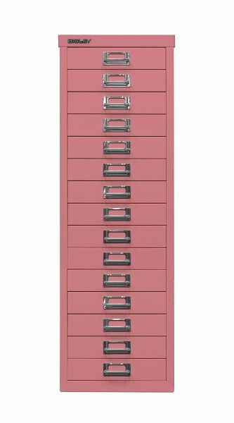 Bisley MultiDrawer ™, 39-serie, A4, 15 laden, roze, L3915601