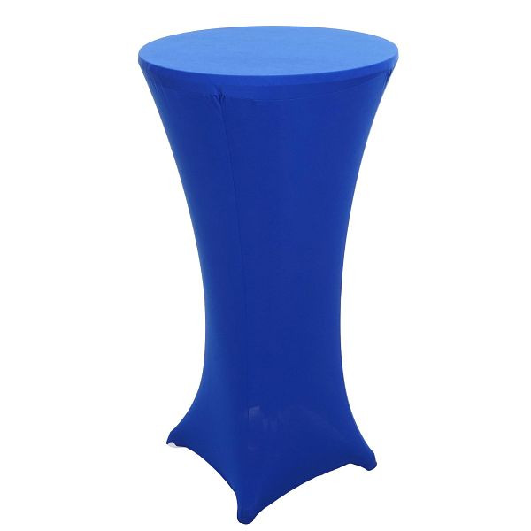 Mendler statafelhoes HWC-J30, tafelhoes hoes, stretch Ø 60cm, blauw, 76100