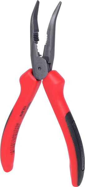 KS Tools ULTIMATEplus punttang, gebogen, 165 mm, 119.2018